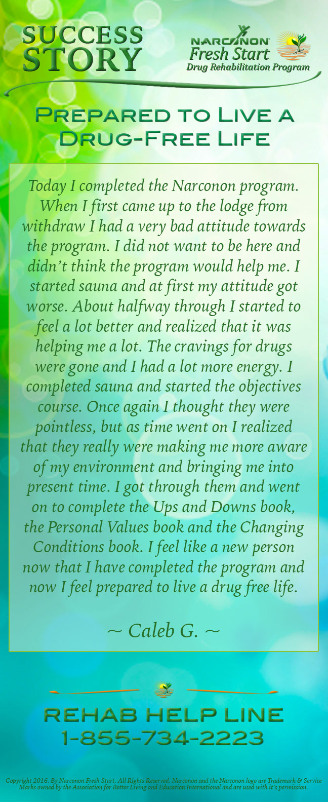 Living Drug Free | Narconon Fresh Start Success Story