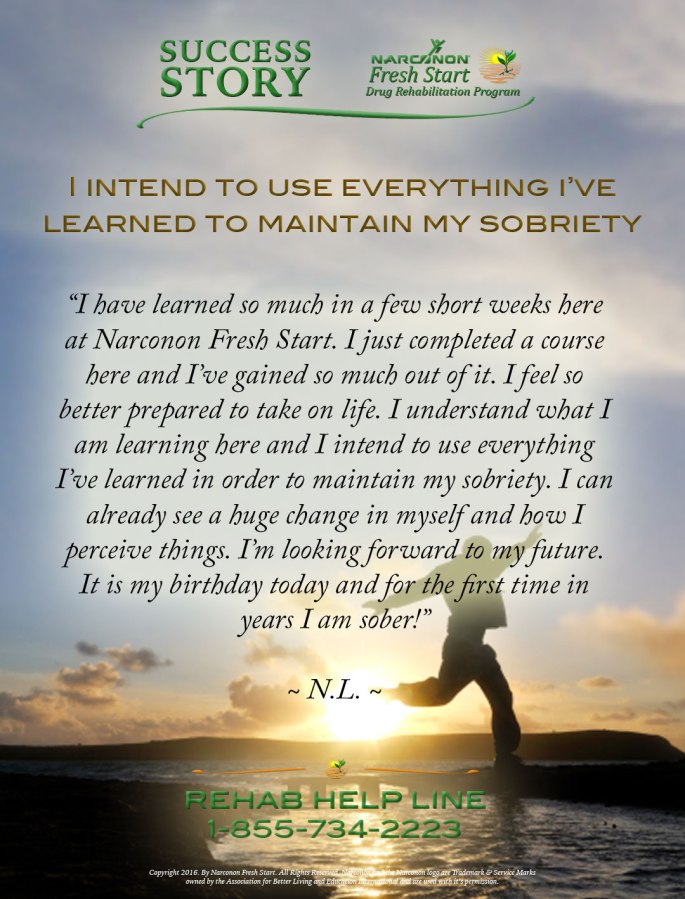Maintaining Sobriety After Narconon Fresh Start